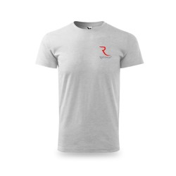 T-shirt logo ROTENSO kolor szary | 60★