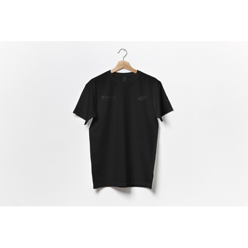 T-shirt 4F logo Gree color black | 80★.