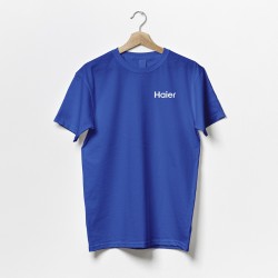 Haier logo t-shirt blue color| 60★