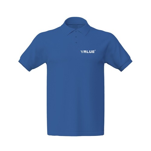 VALUE polokošile s logem modrá XL | 80★