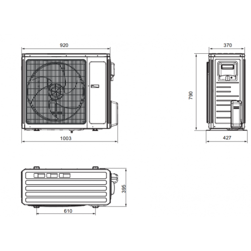 Klimatyzator Sinclair Spectrum Plus 5.3kW ASH-18BIS3/W | montaż hurt