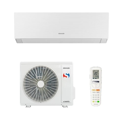 Sinclair Marvin bílá 2,7 kW SIH-09BIM(W)+SOH-09BIM klimatizace