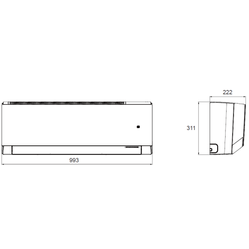 Sinclair Sinclair Marvin gold klimatizace 3,5 kW | 🛠 instalace 📦 velkoobchod
