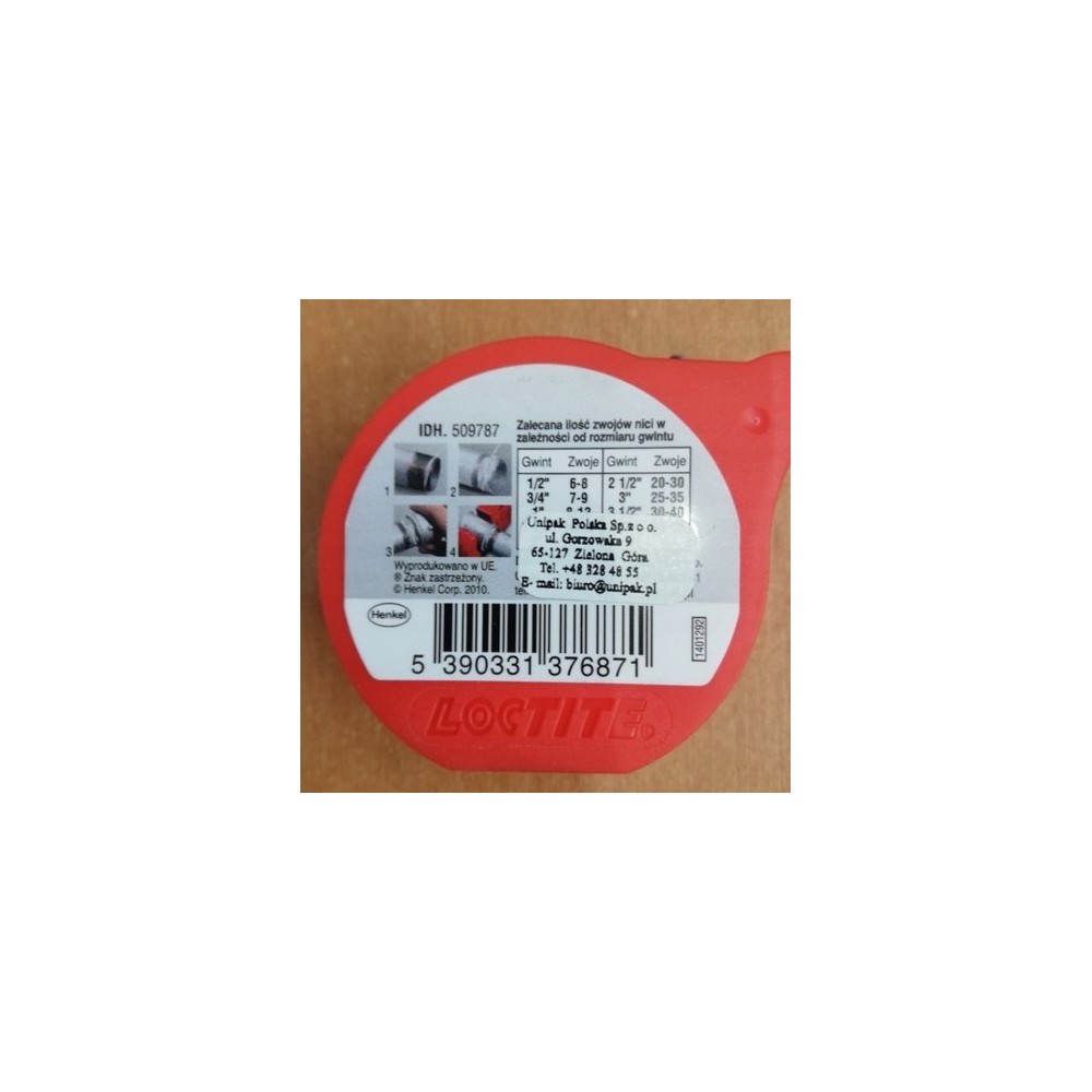 Těsnicí závit LOCTITE 50m