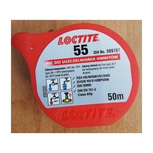 Nić do uszczelniania gwintów LOCTITE 50m