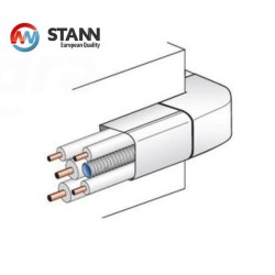 External corner of trough 110x75mm STANN 2