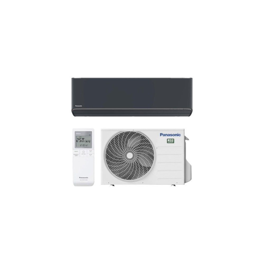 Klimatizační jednotka Panasonic řady Etherea, grafitová, 2,5 kW, KIT-XZ25-CKE-H