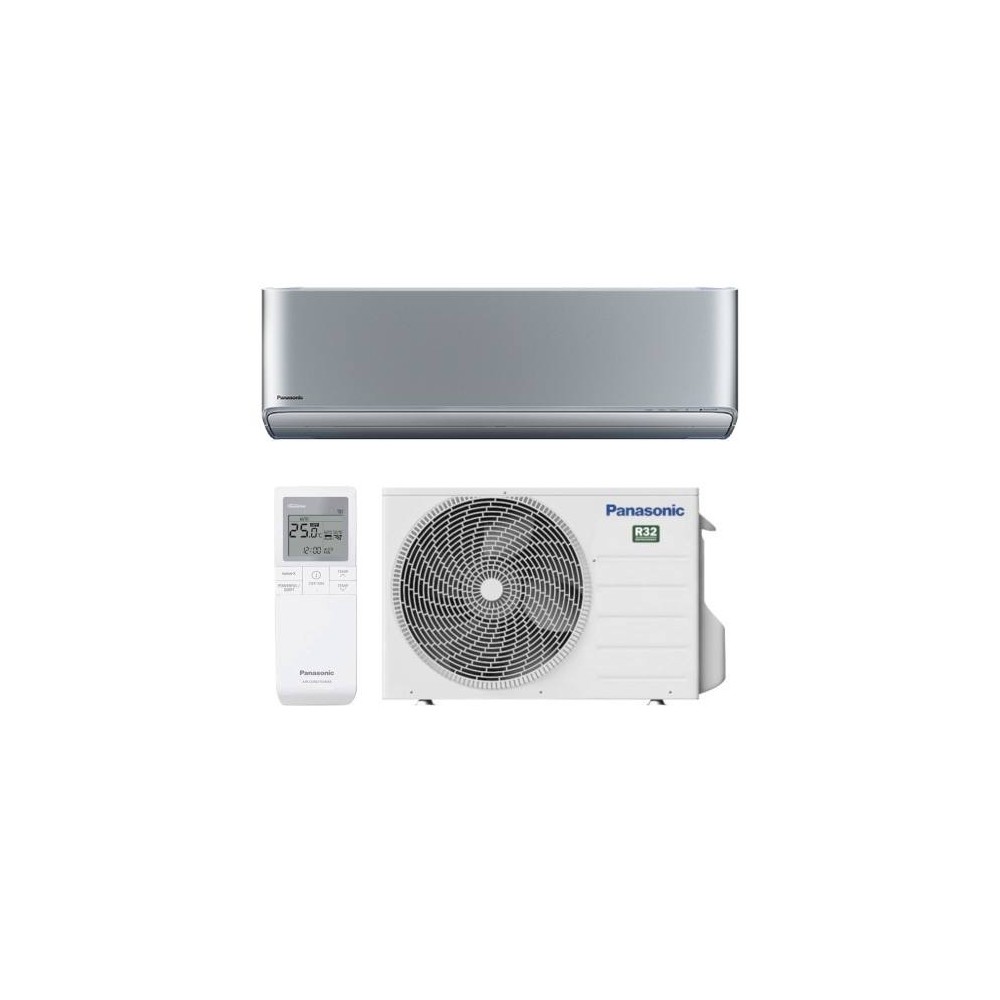 Klimatizační jednotka Panasonic řady Etherea, stříbrná, 2 kW, KIT-XZ20-CKE