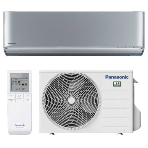 Klimatizační jednotka Panasonic řady Etherea, stříbrná, 2,5 kW, KIT-XZ25-CKE