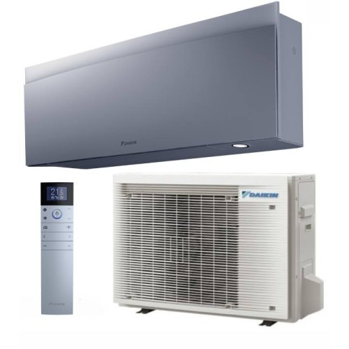 Srebrny klimatyzator Daikin Emura FTXJ 2.5kW | montaż, hurtownia