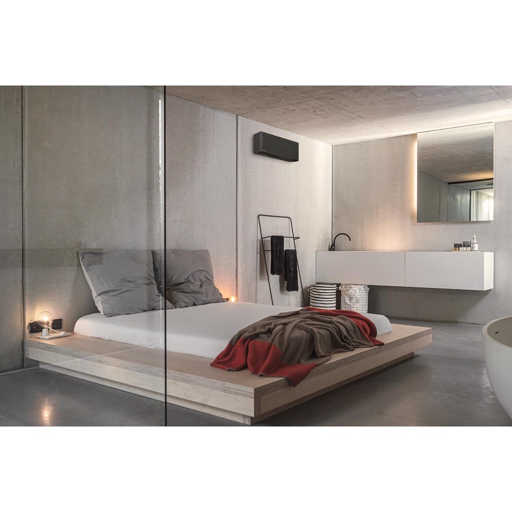 Czarny klimatyzator Daikin Stylish FTXA 2.5kW | montaż, hurtownia