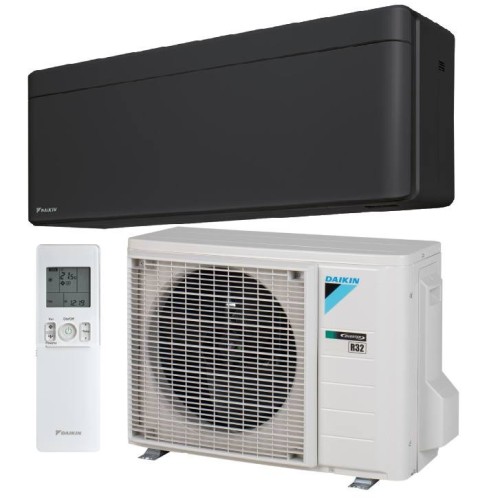 Czarny klimatyzator Daikin Stylish FTXA 2.5kW | montaż, hurtownia