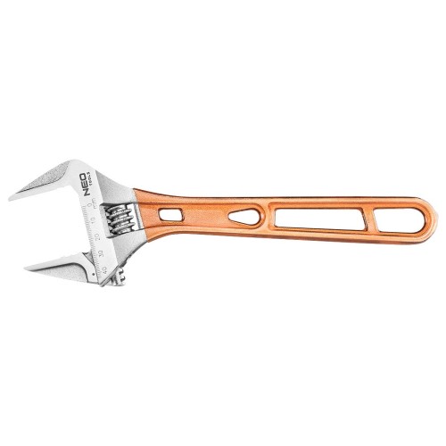 NEO TOOLS 256 mm nastavitelný klíč, rozsah 0-43 mm