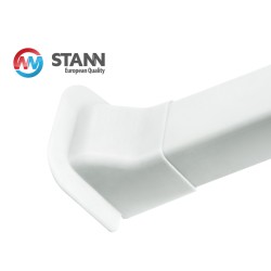 Rozeta narożnikowa koryta białego 80x60mm 0816RMS STANN