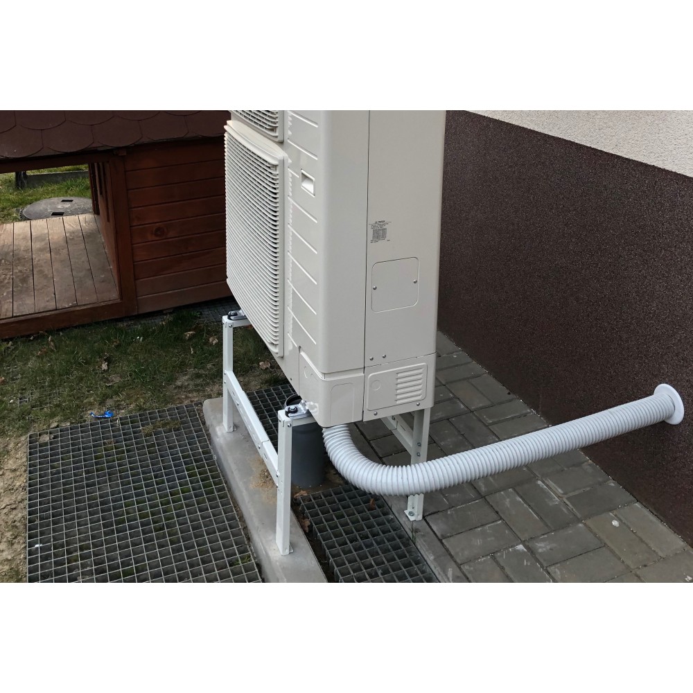 Reinforced flexible pipe, black STANN fi 50 for covering installations