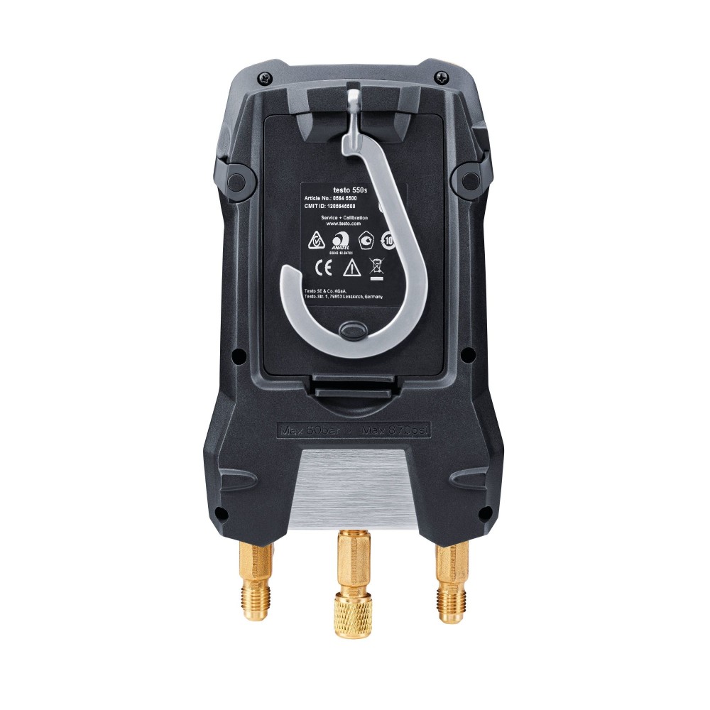 Testo 550S Basic - electronic valve luminaire, pressure gauges