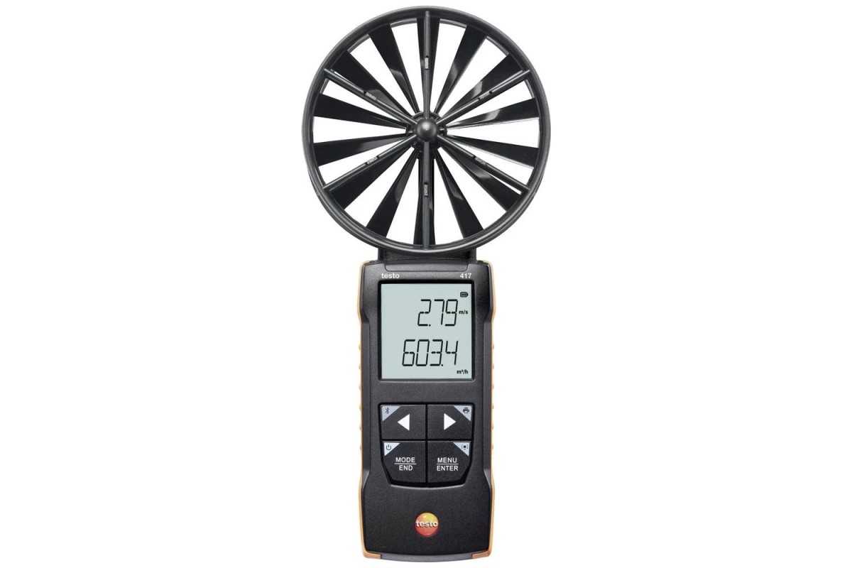 Anemometr wiatraczkowy Testo 417