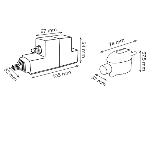 SFA SANICONDENS Clim Mini S condensate pump