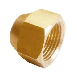 Mosazná matice, 3/8'' (10 mm)