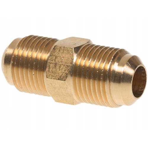 Złączka mosiężna prosta, mufa skręcana, łącznik 1/4'' (6mm)