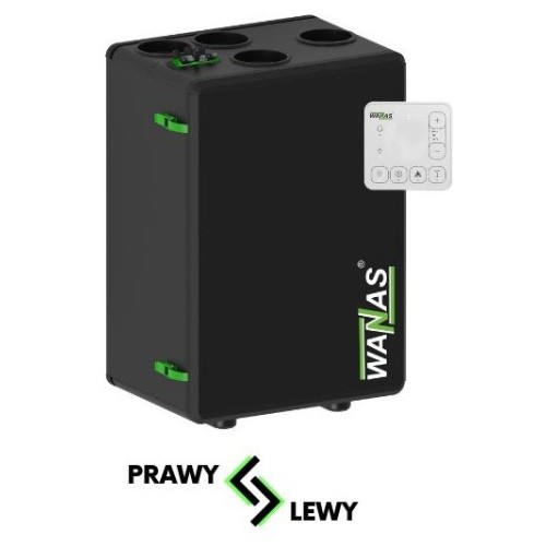 Rekuperator Wanas Black 200V XF B200VXF