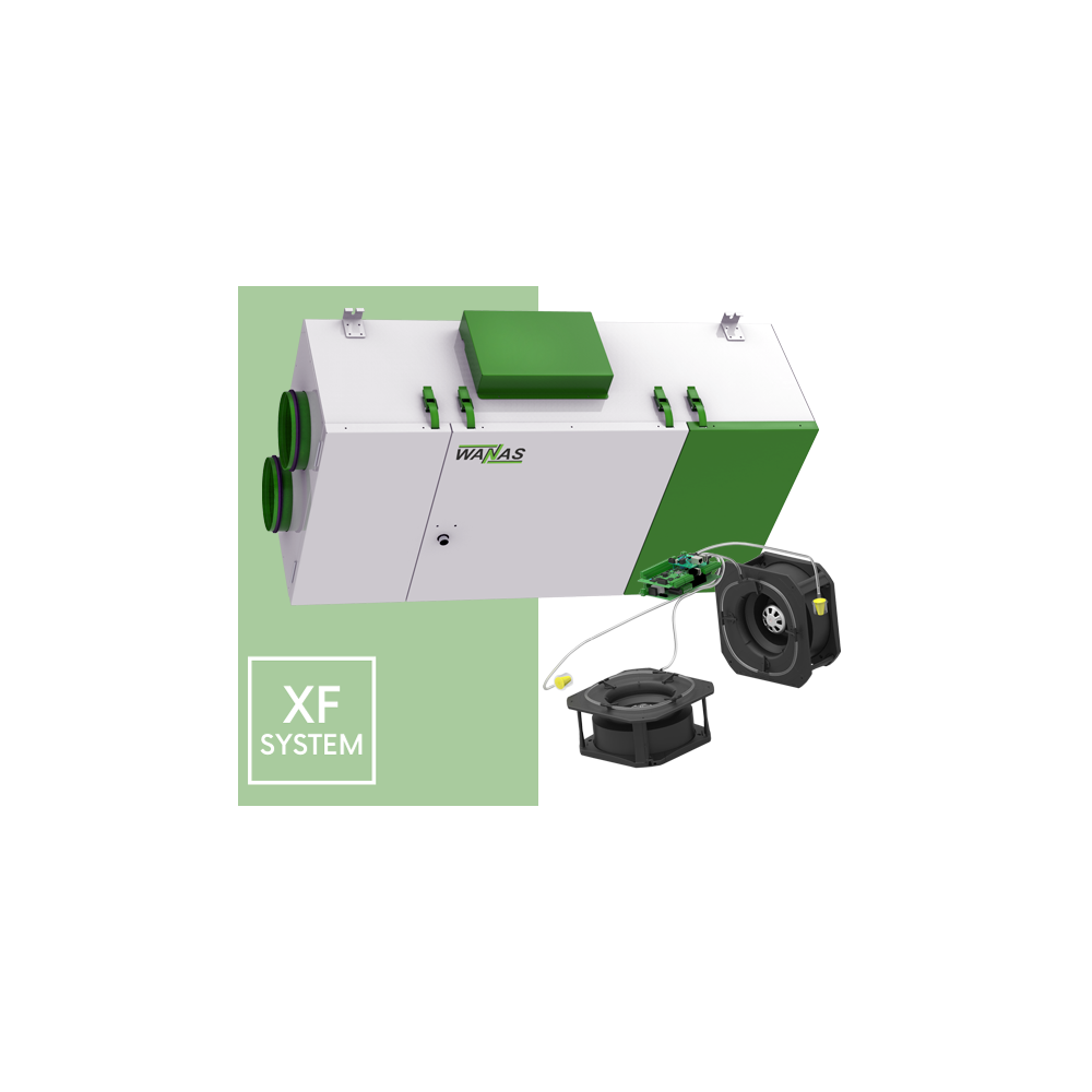 Wanas 545XF P545XF Suspended Recuperator