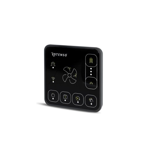 Ovládací panel Rotenso iSWITCH Ti Black