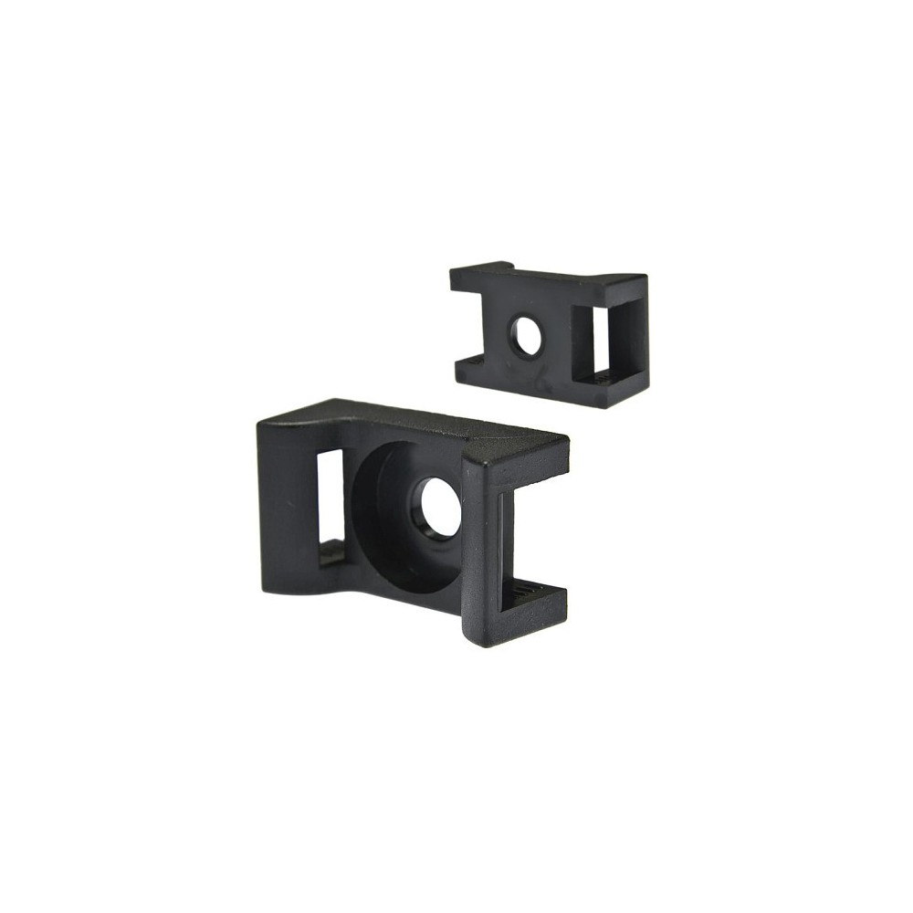 Mounting base, holder for cable ties 100 pcs.
