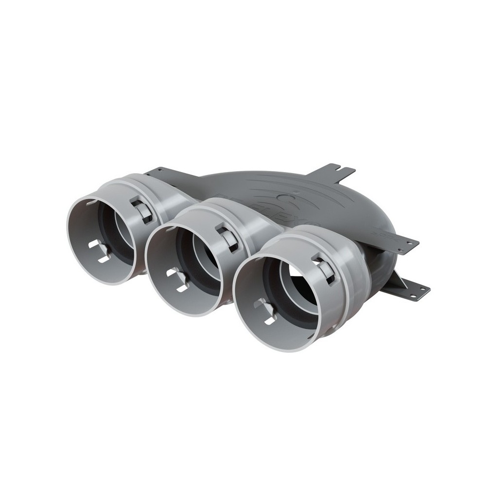 Expansion box for recuperation PP PE-FLEX fi 75mm, 3x75