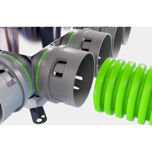 Rozváděč pro rekuperační systém PE-FLEX 8x75/160