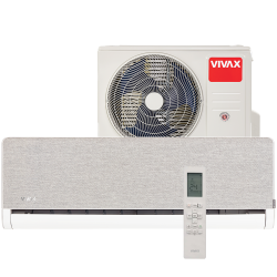 Klimatizační jednotka VIVAX H+ Design Silver ACP-12CH35AEHI+/S 3,5 kW
