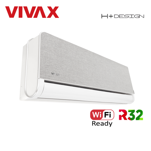 VIVAX H+ Design Silver ACP-12CH35AEHI+/S 3.5 kW Air Conditioner