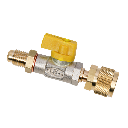 Zawór kulowy odcinający do węża CA-1/4"SAE-1/2"-20UNF REFCO