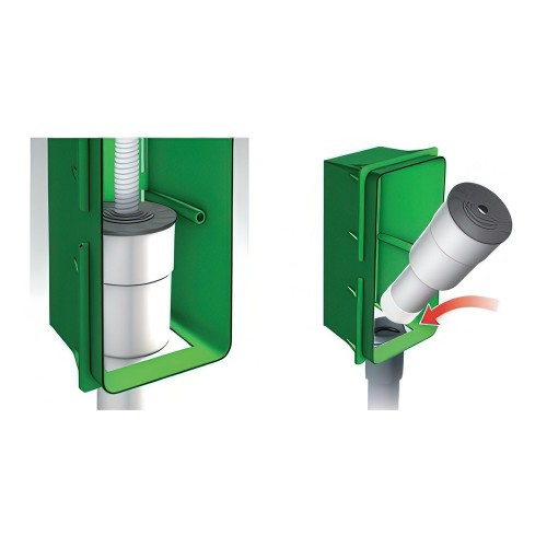 Bonomini concealed condensate trap with ball and multi-reduction Copernico