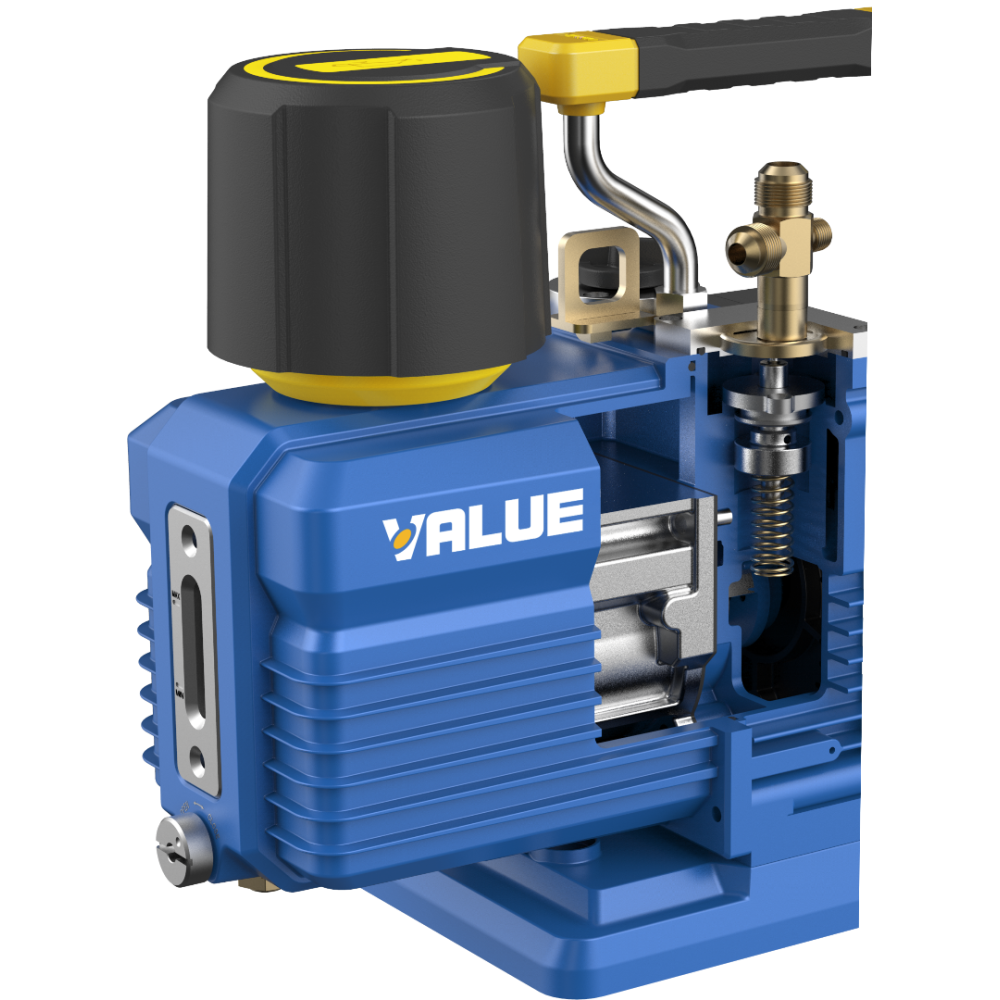 Dvoustupňové vakuové čerpadlo VALUE VRP-15D 420 l/min