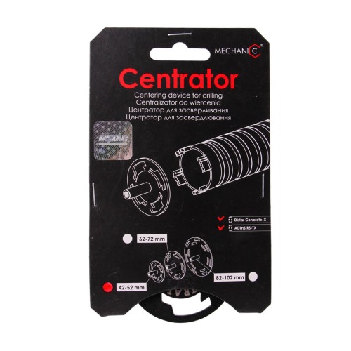 Centrator do wierteł diamentowych Distar RS/RM-TX 62/72