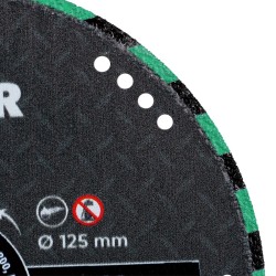 Tarcza diamentowa tnąca Distar 1A1R V 125 Metal CUT 2