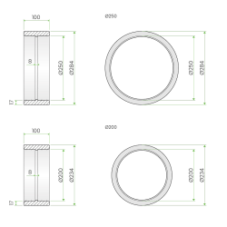 copy of EPS PE-FLEX socket coupling for pipe fi 200 2