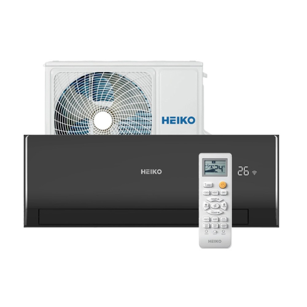 Klimatyzator ścienny HEIKO Rosa Black 5kW
