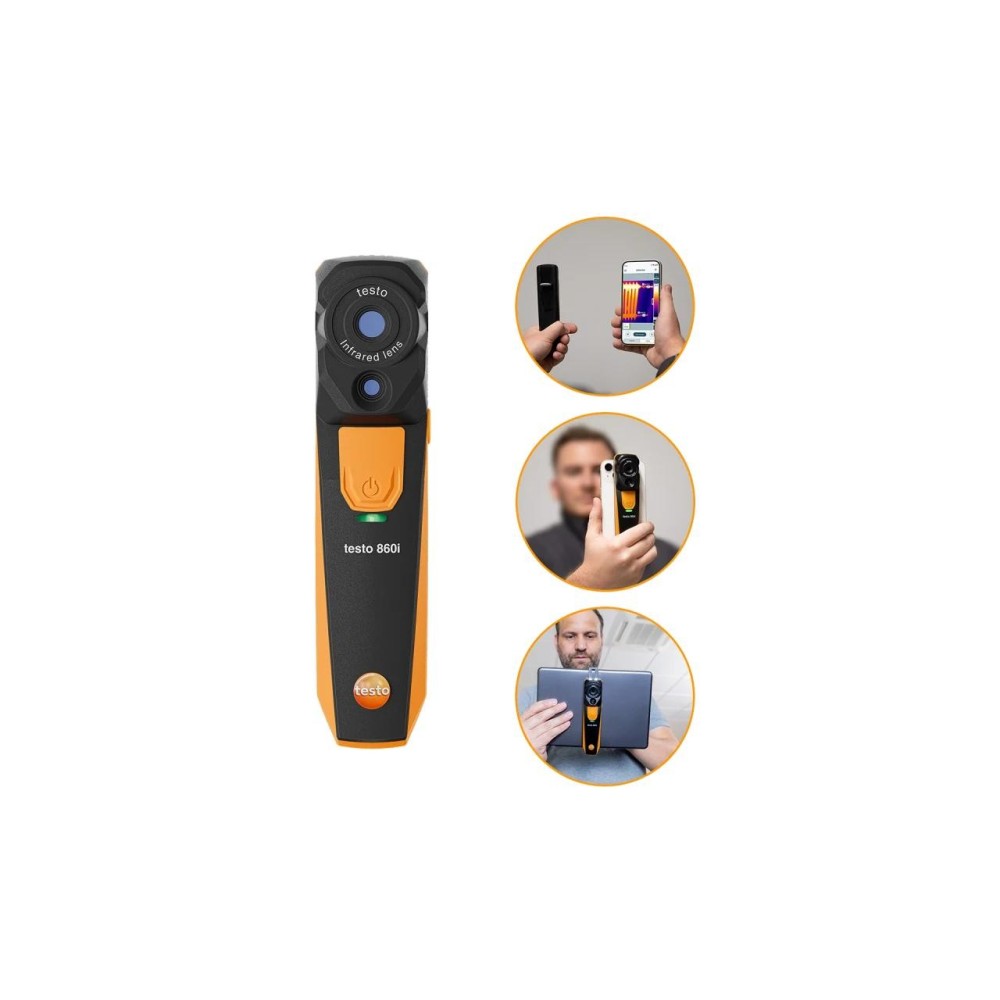 Testo 860i zestaw - bezprzewodowa kamera termowizyjna do smartfonów