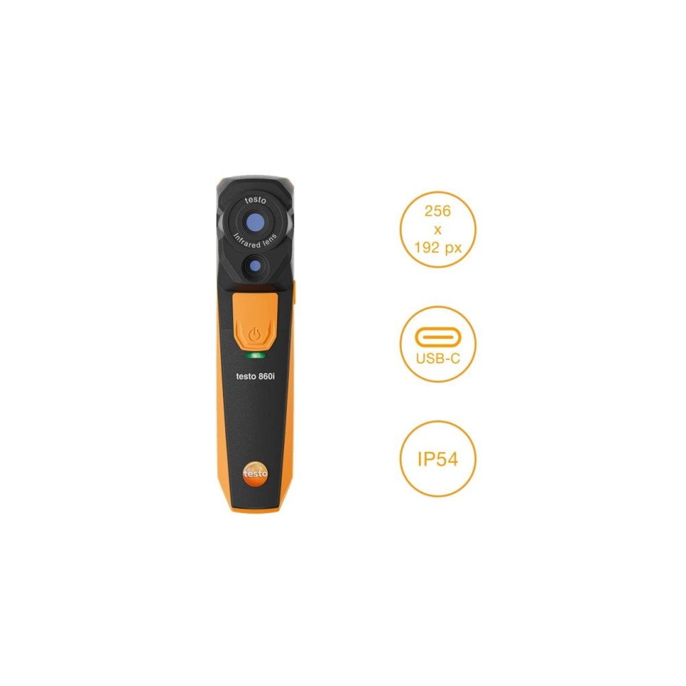 Testo 860i zestaw - bezprzewodowa kamera termowizyjna do smartfonów