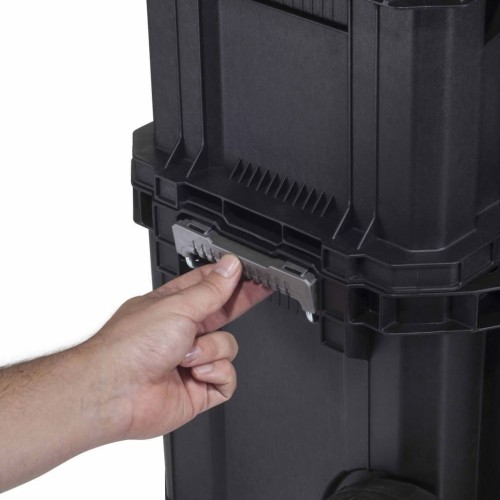 KETER Zestaw skrzynek CONNECT ROLLING SYSTEM czarny