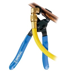 Evacuation pliers with service valve PT-109