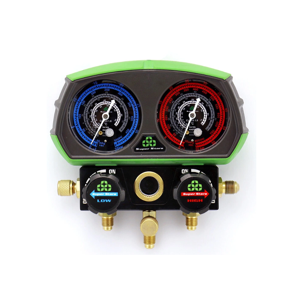 Pressure gauge set with Super Stars service hoses ST-B2681