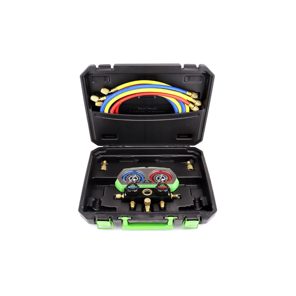 Pressure gauge set with Super Stars service hoses ST-B2681