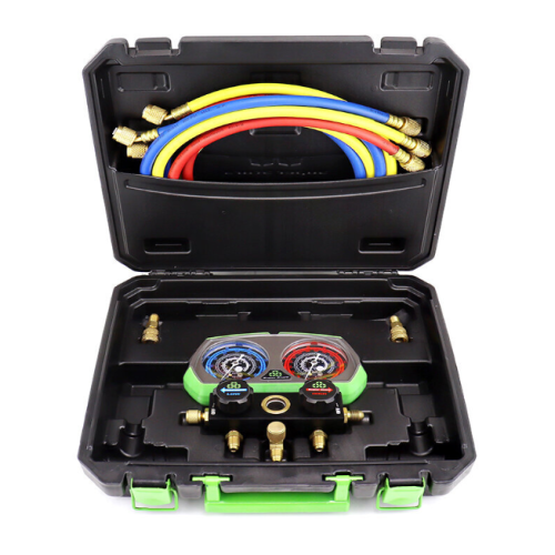 Pressure gauge set with Super Stars service hoses ST-B2681