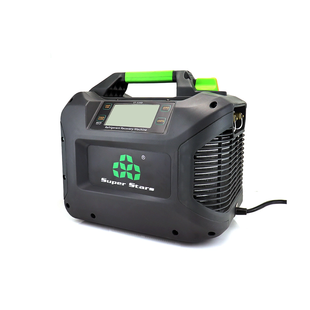 Stanice pro rekuperaci chladiva s displejem Super Stars ST-520D