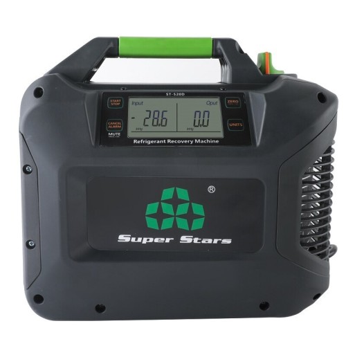Stanice pro rekuperaci chladiva s displejem Super Stars ST-520D