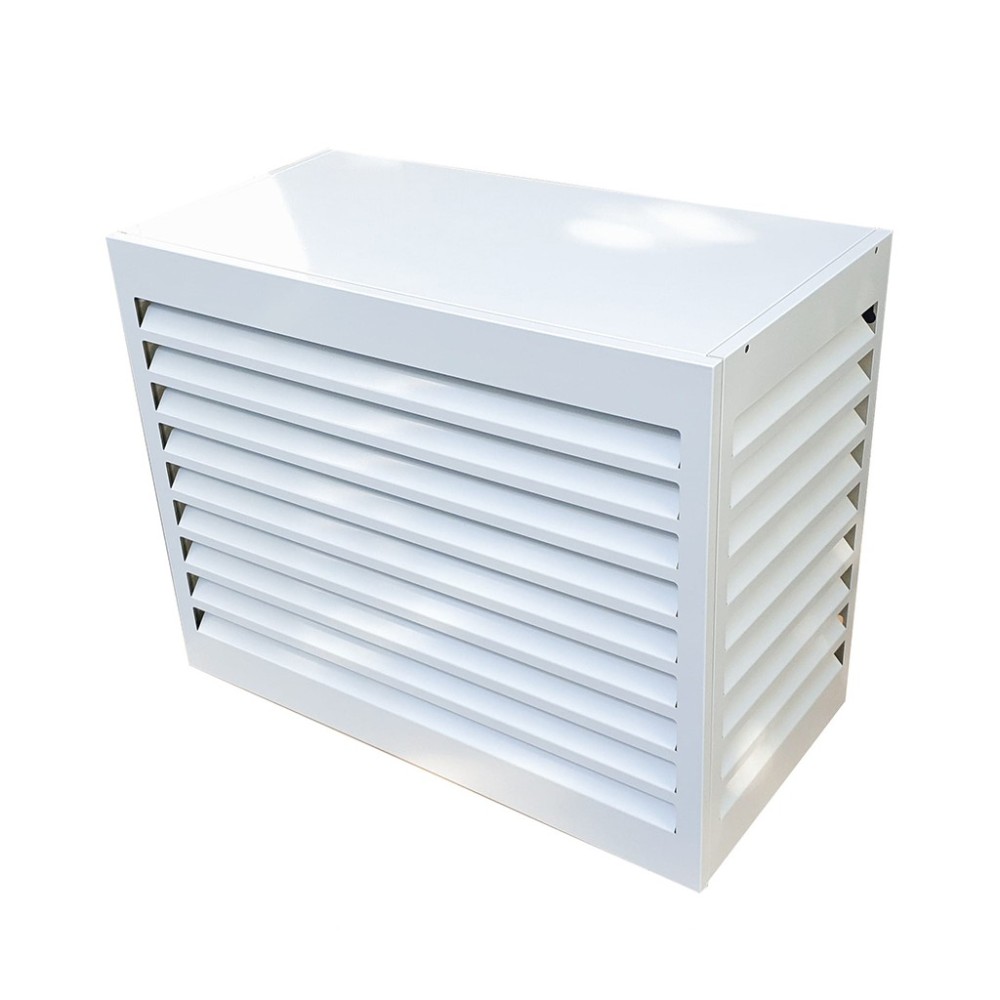 Outdoor air conditioner unit enclosure, cover OZ 100×50×78, white