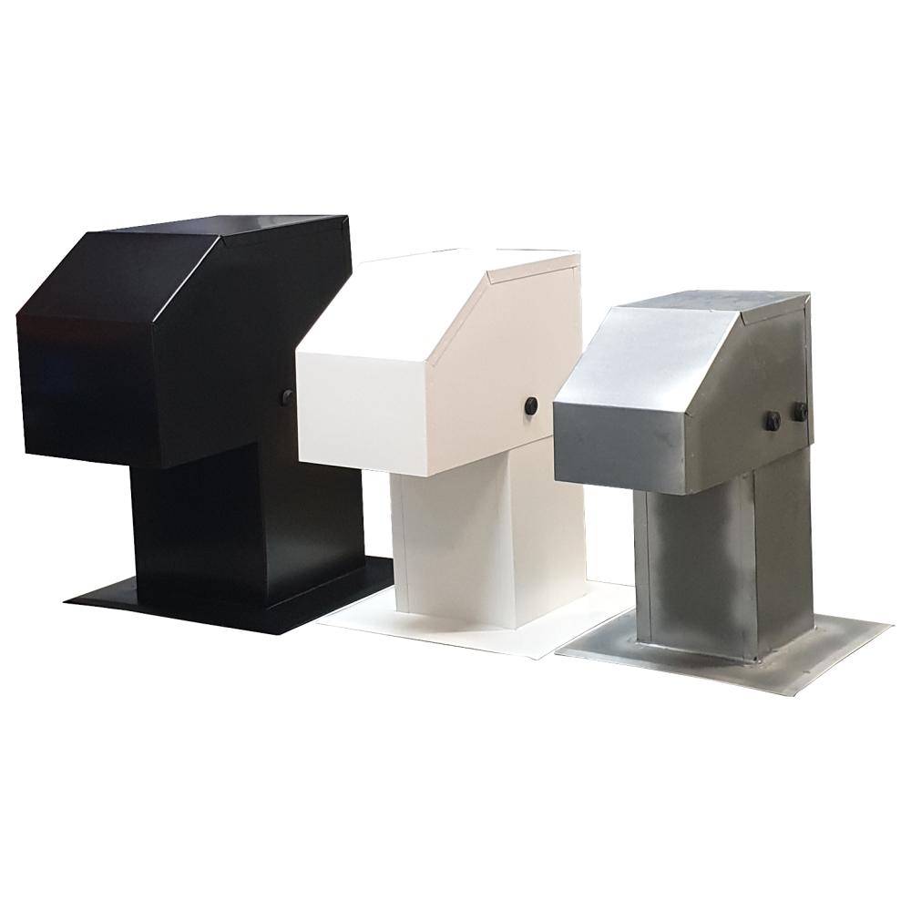 Roof pass-through / roof duct for air conditioning lines 170 × 170